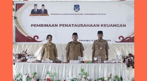 Pembinaan Penatausahaan Keuangan Daerah, Ini Yang Disampaikan BPKPD Bolsel